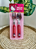 Cubiertos Hello Kitty
