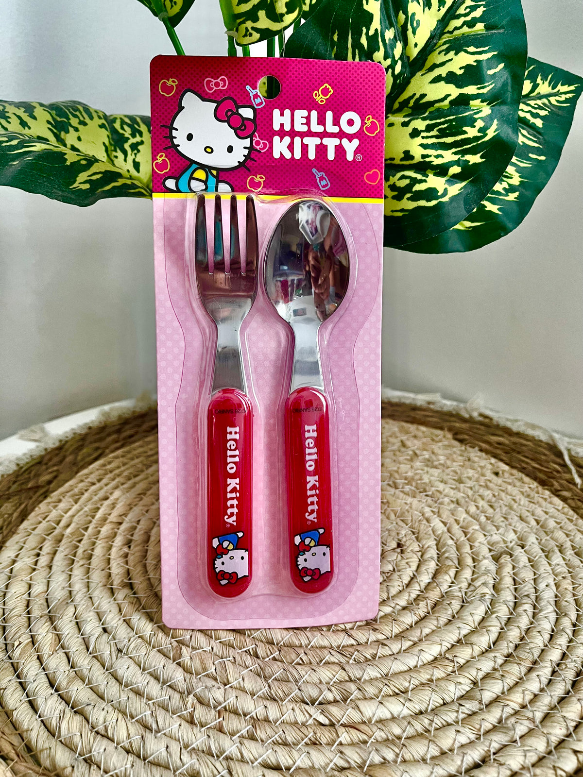 Cubiertos Hello Kitty