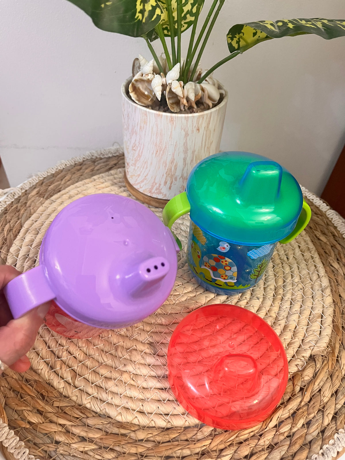 Vaso antiderrame para niños