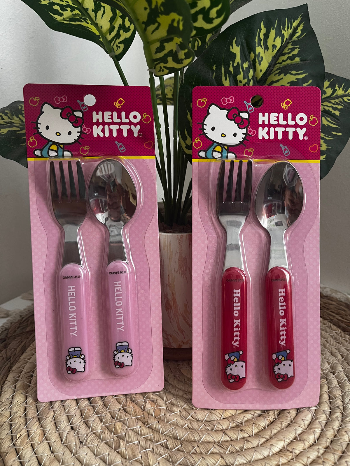Cubiertos Hello Kitty