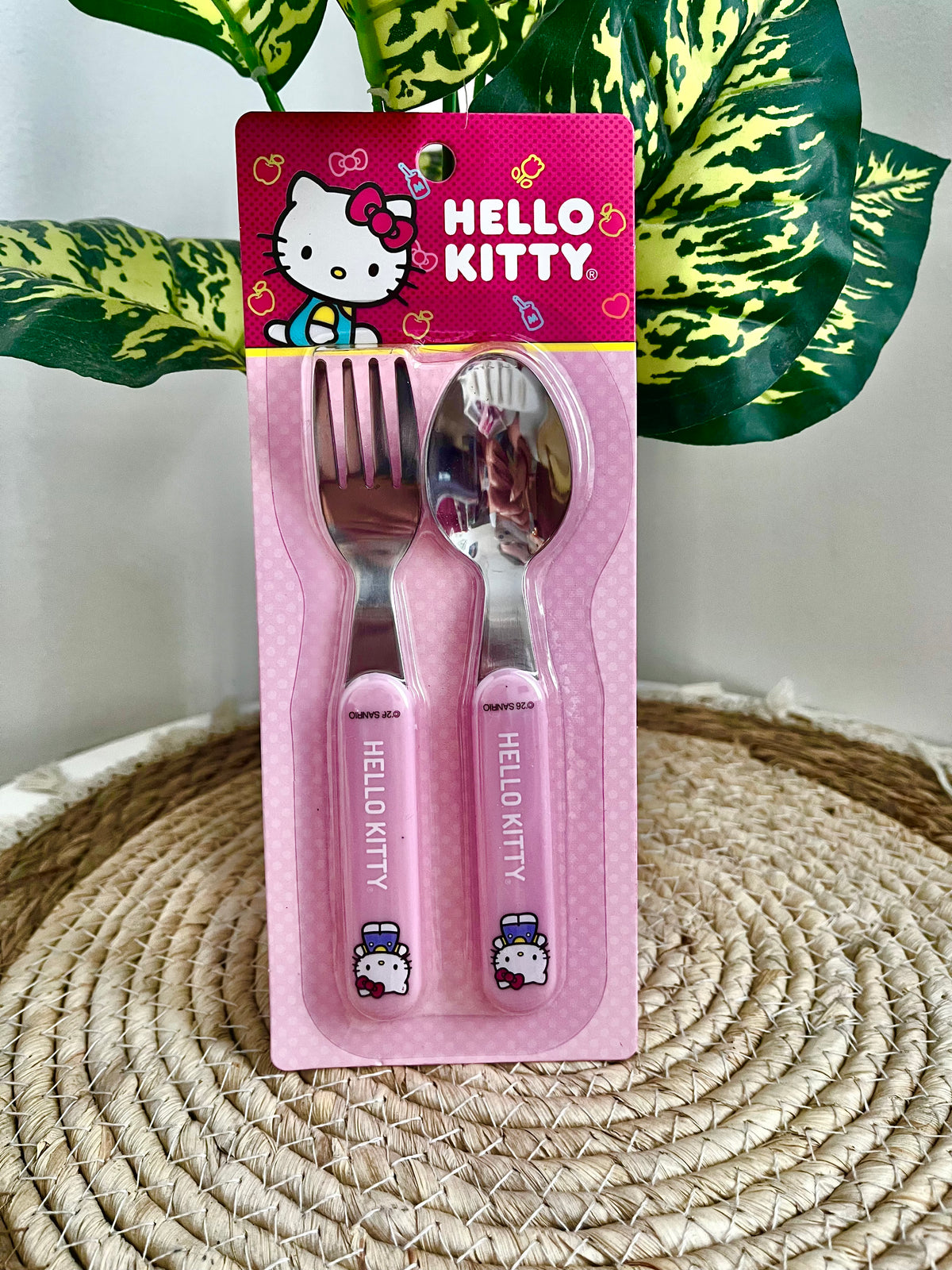Cubiertos Hello Kitty
