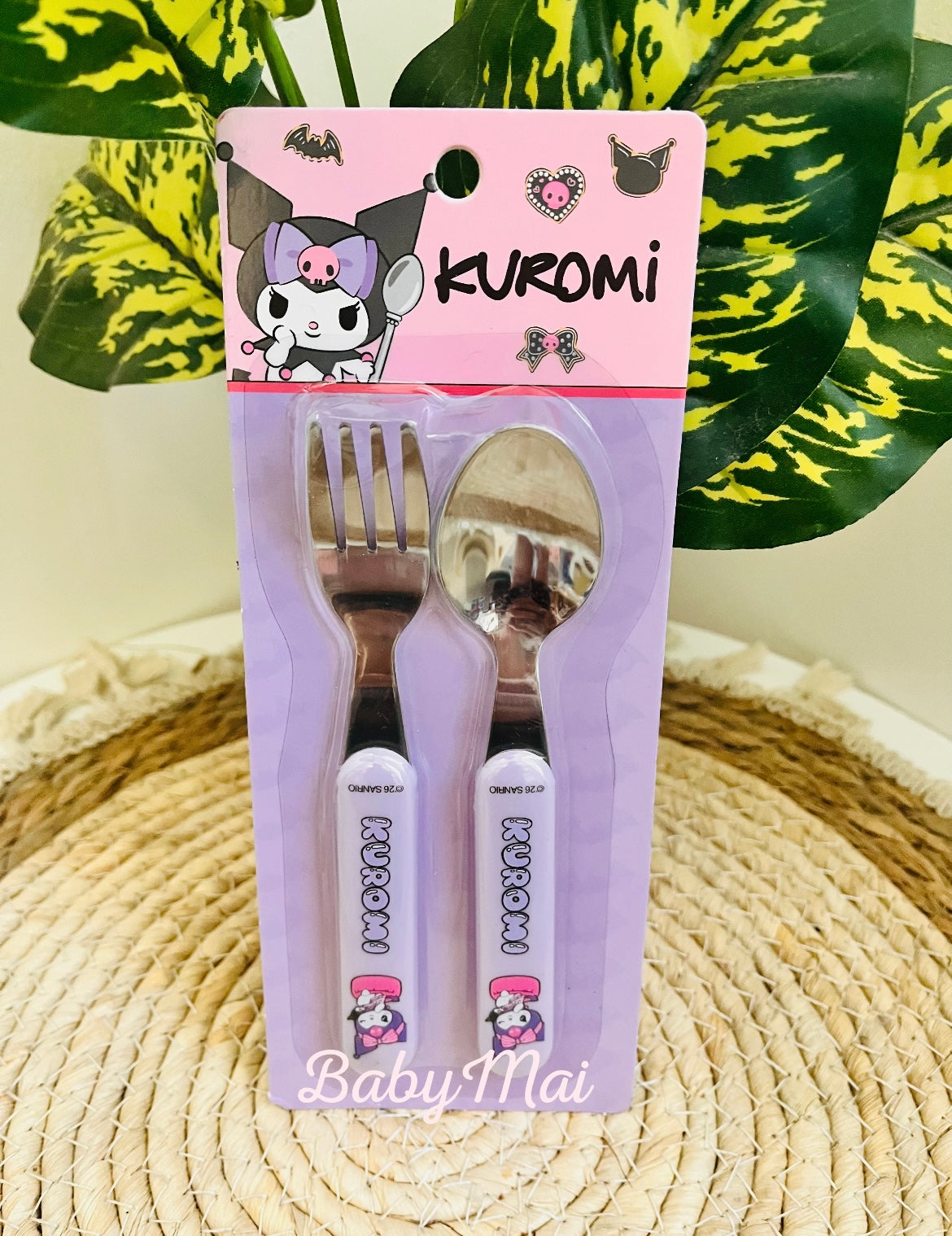 Cubiertos de Kuromi