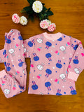 Pijama de Niña, talla 6 y 7