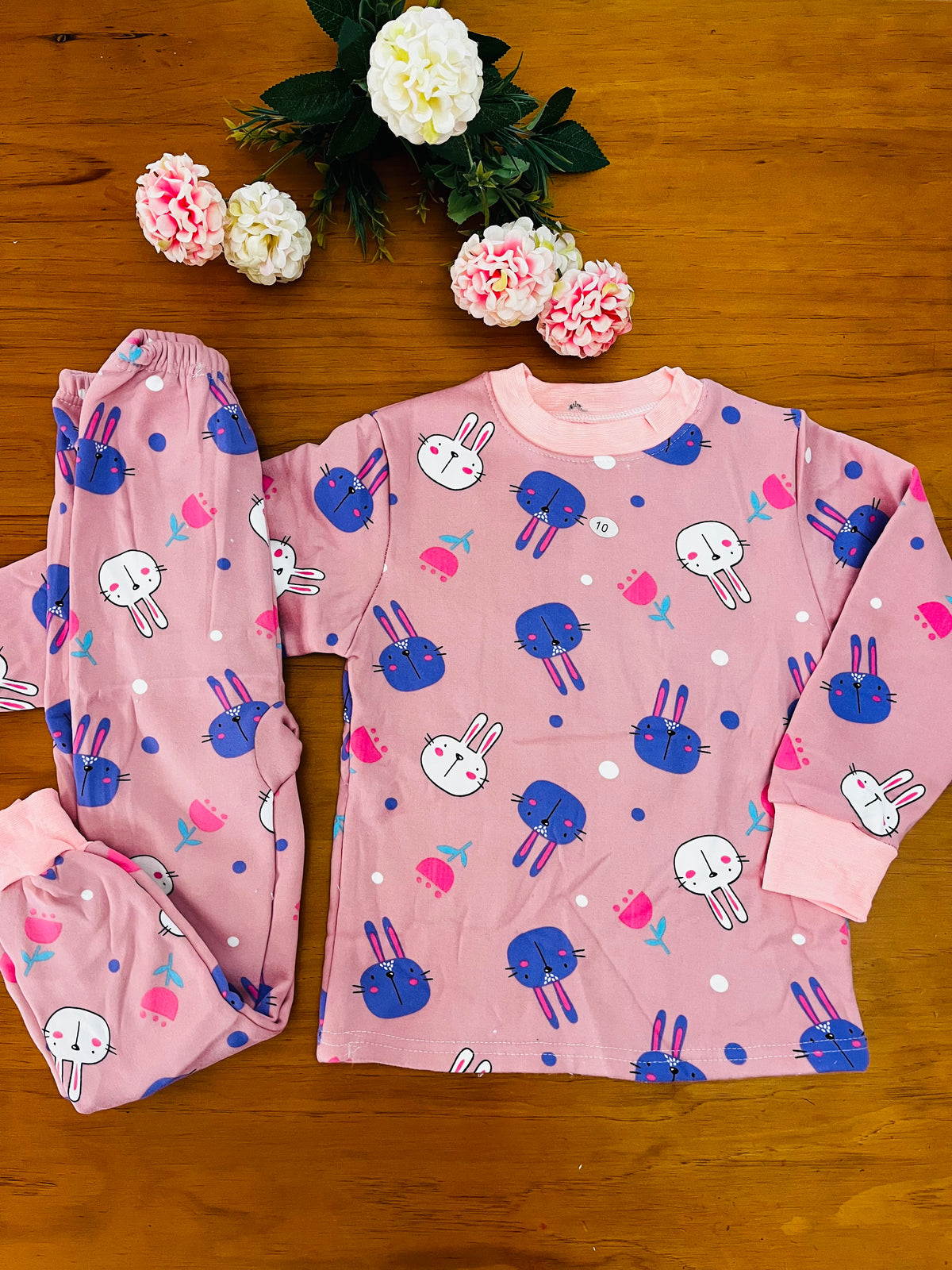 Pijama de Niña, talla 6 y 7