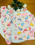 Pijama de Niña, talla 7