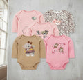 Pack de 5 bodys Osita, 36 meses