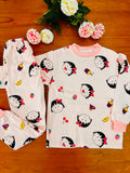 Pijama de Niña, talla 6 y 7