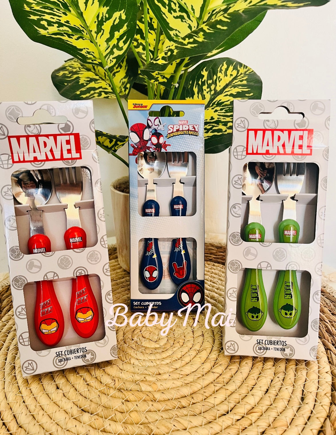 Cubiertos Marvel