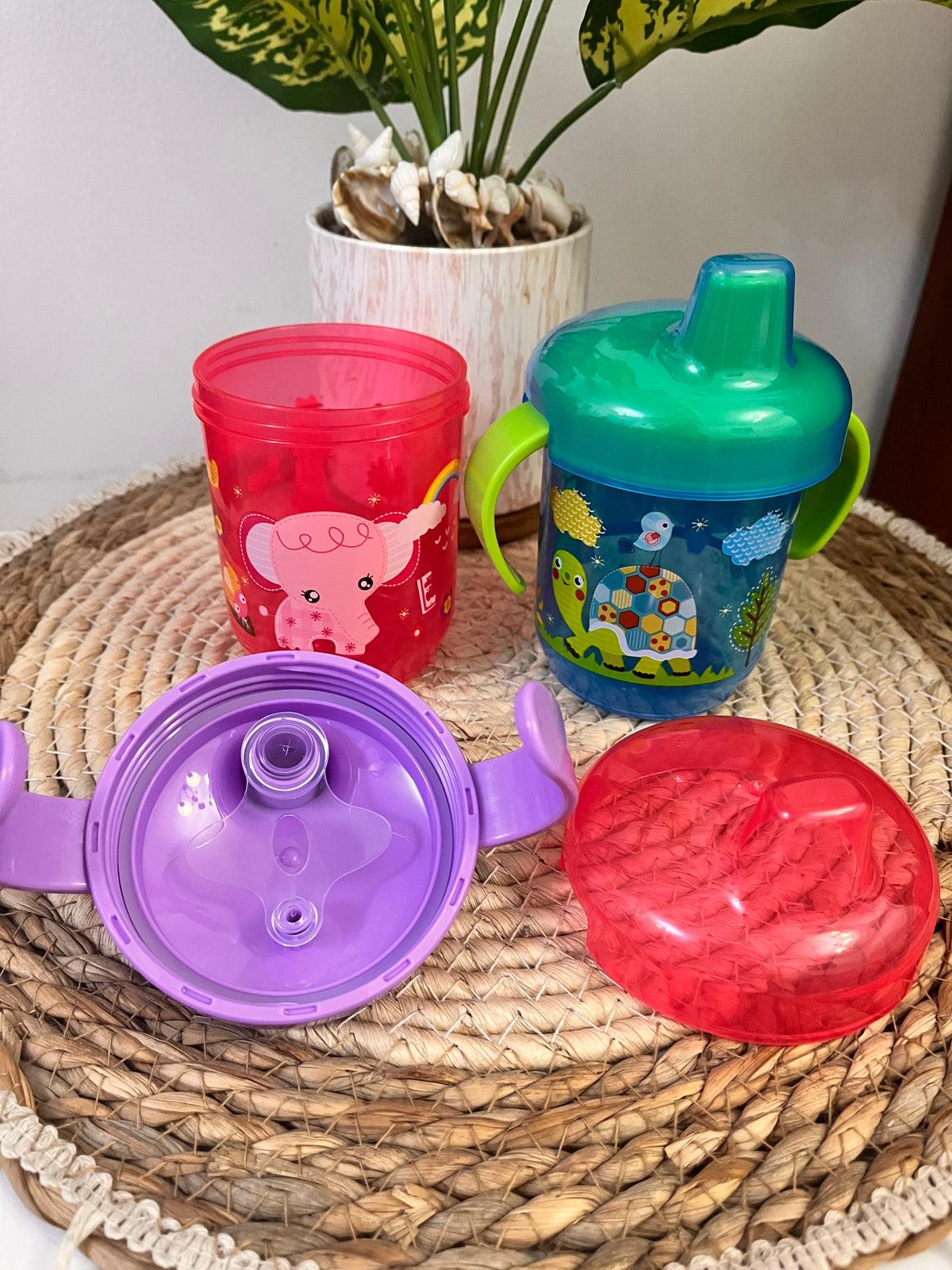 Vaso antiderrame para niños