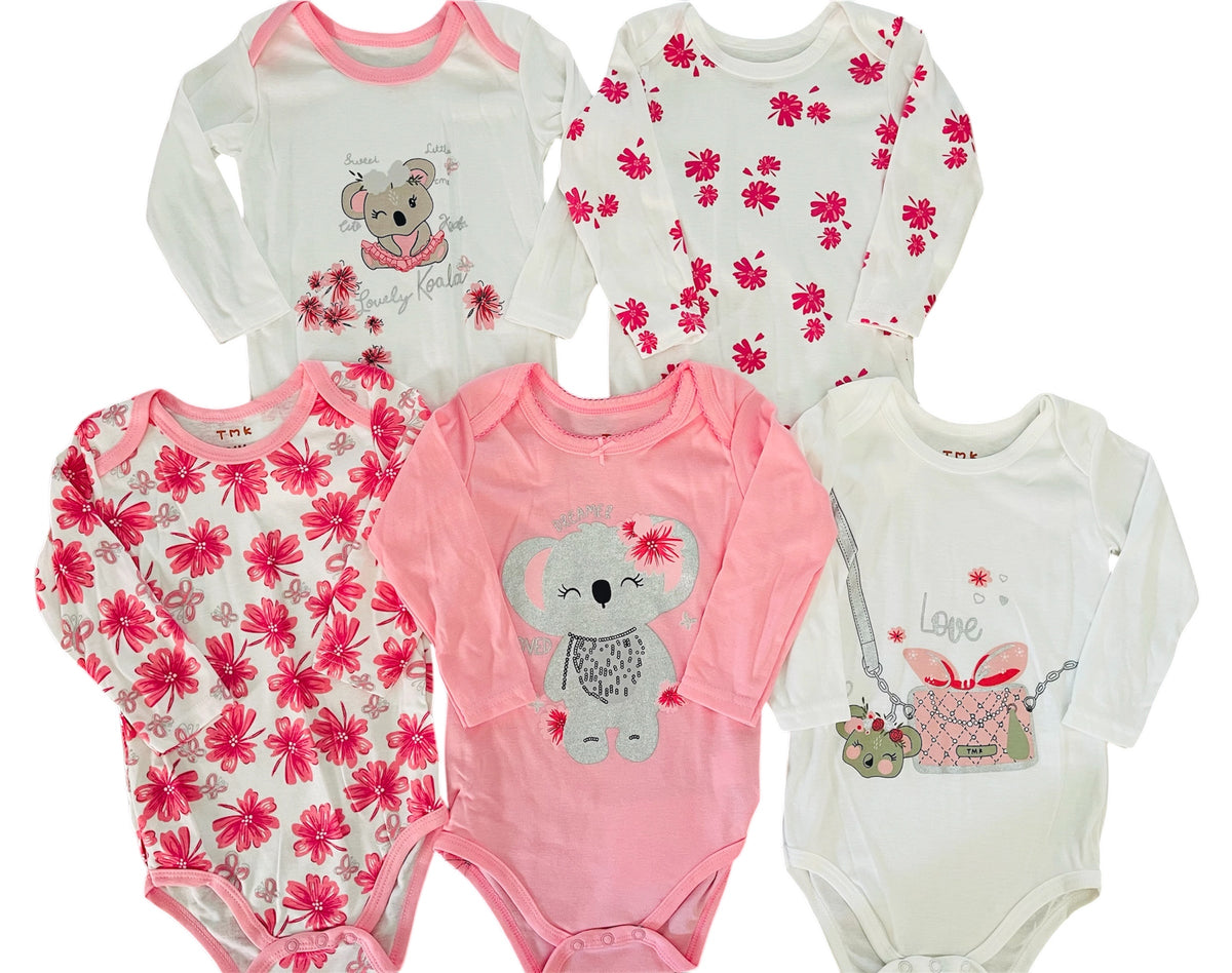Pack de 5 bodys Koala, 24 meses