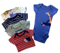 Pack de 5 bodys Animales, 6 meses
