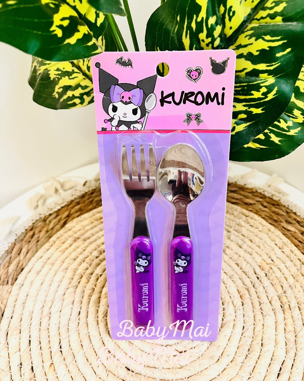 Cubiertos de Kuromi