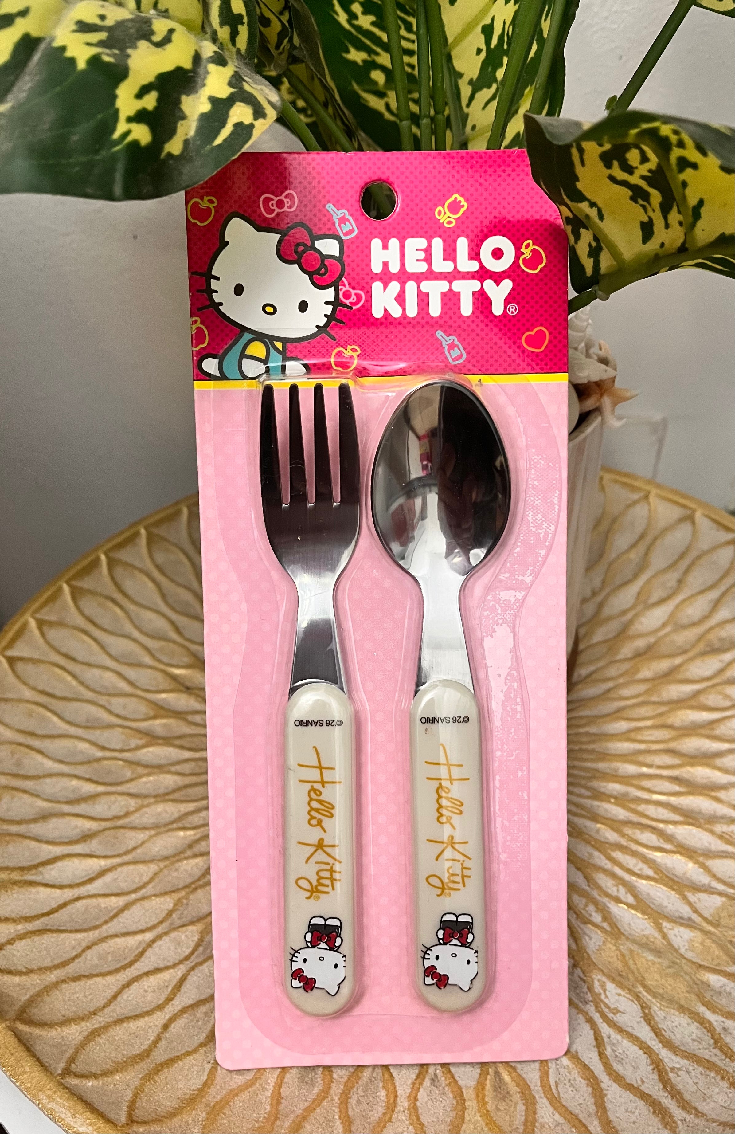 Cubiertos Hello Kitty