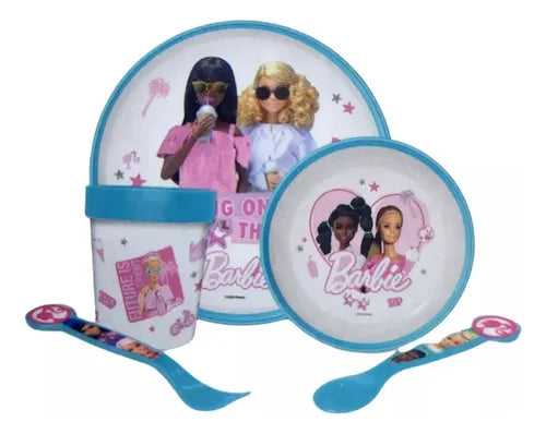 Set desayuno Barbie